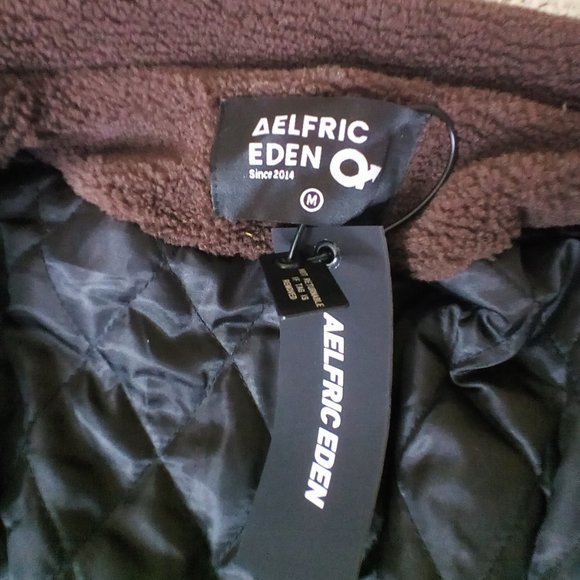 aelfric eden  patchwork fleece coat - Picture 4 of 6